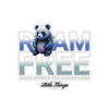 Roam Free Kiss-Cut Stickers